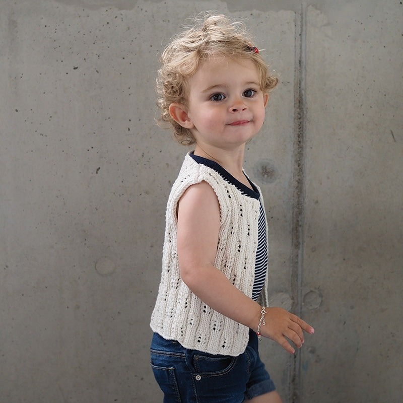 Kinderweste "Seidenglanz" 758084