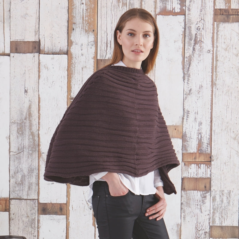 Damenkurzponcho "Bravo Uni" 758115