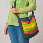 Gehäkelte Tasche "Piano" 761200