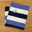 Babydecke "Piano" 764091 (blau)