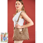 Gehäkelte Tasche "Leder Look" 765089