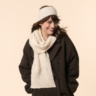 Schal mit Stirnband "Nature Cotton" 767054