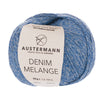 Denim Melange blau