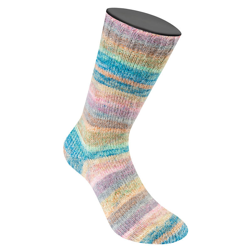 Cosy Socks Dream petrol-sand