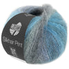Silkhair Print petrol col.