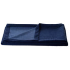Decke "Como" dunkelblau / blau
