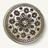 Metallknopf "Rosette"