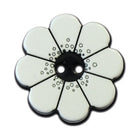 Blumenknopf weiß 18mm
