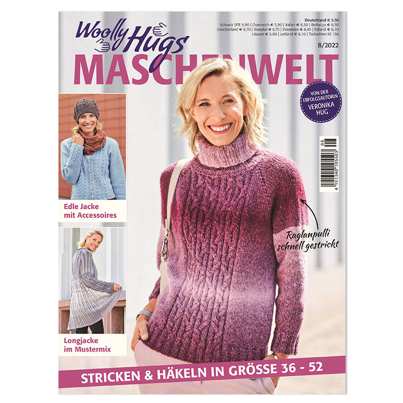Heft "Woolly Hugs Maschenwelt 8/2022"