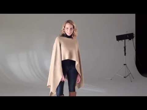 Poncho "Merino extrafein" 756032
