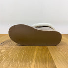 Lammfell-Hausschuhe beige