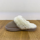 Lammfell-Pantoffeln beige