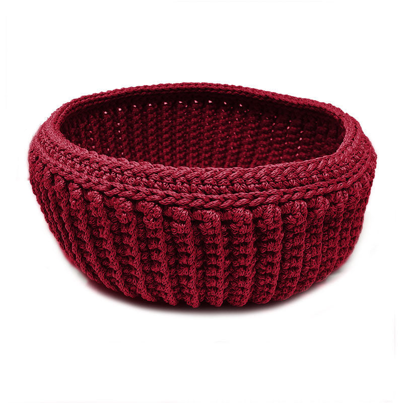 Gehäkelte Schale "Rope" LK4197