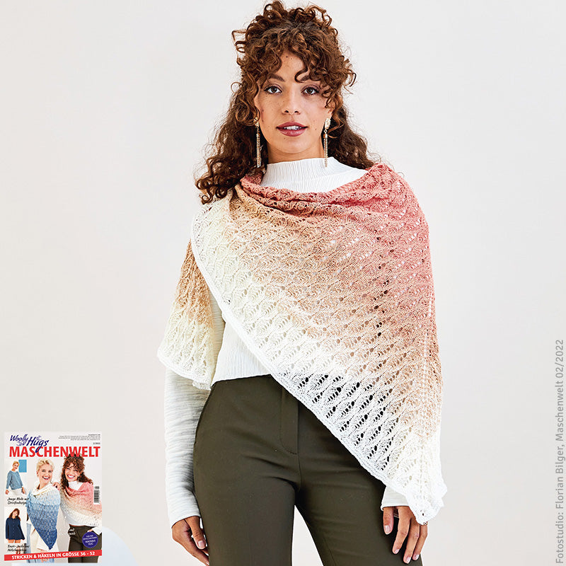 Dreiecktuch "Bobbel Cotton" LK4508