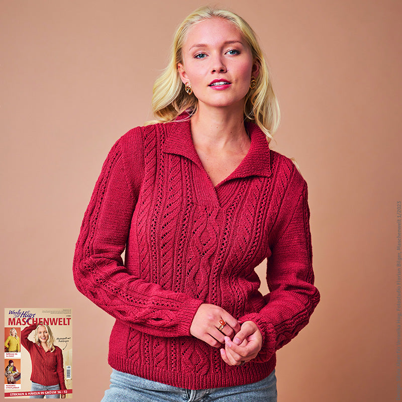 Damenpullover "Merino Silk Socks" LK4640